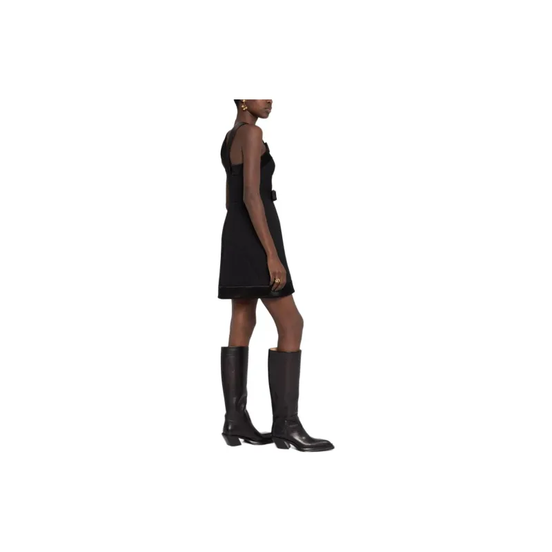 JIL SANDER Bow detail Mini Dress-3