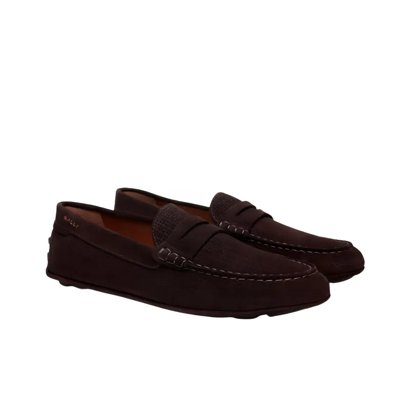 BALLY Beanie Shoes Men's Dark Brown-2