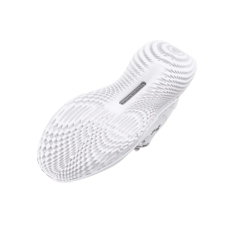 Under Armour Flow Breakthru Cushioning And Breathable Low Top Basketball Shoes Women's White-4