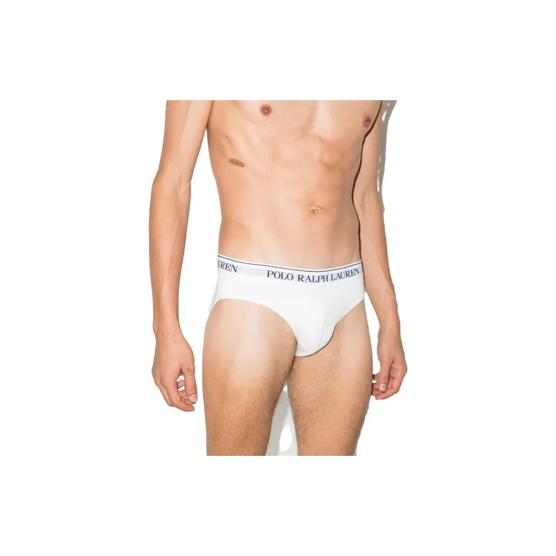 Polo Ralph Lauren Pack Of 3 Logo Waistband Briefs-1
