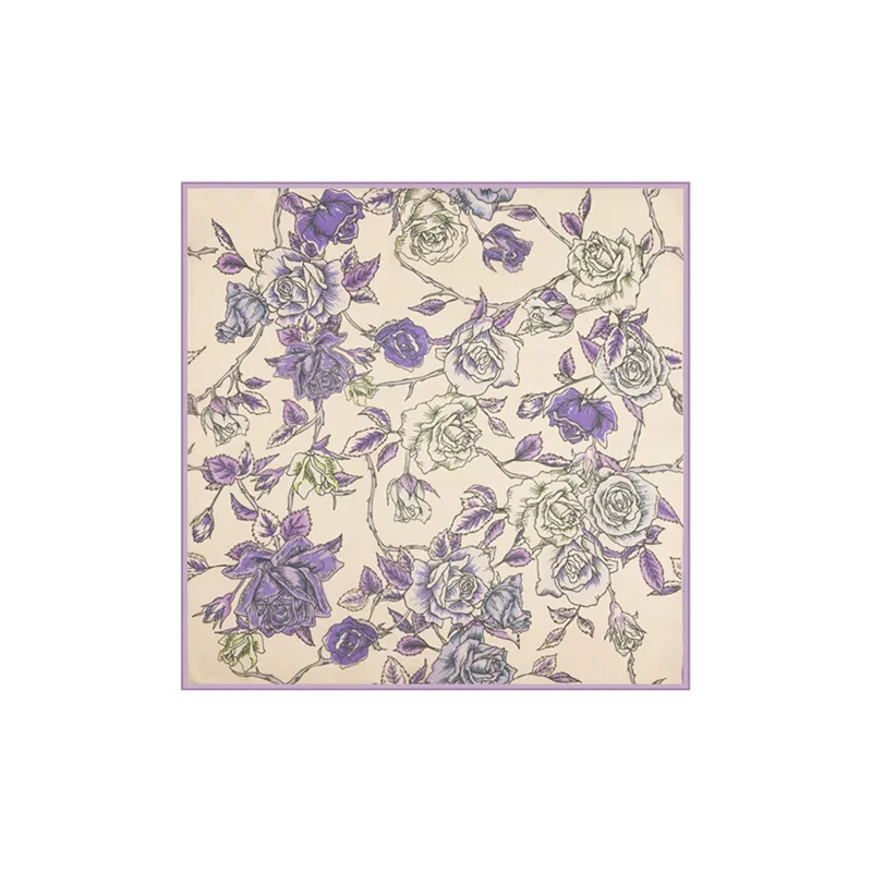 Shanghai Story 100% Mulberry Silk Silk Scarves Women's Ethereal Beauty Shadow Gift Box Set-10