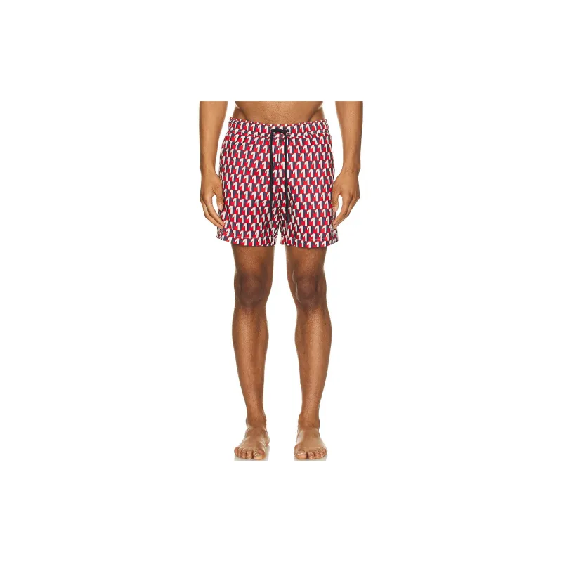 Moncler Geometric print Swim Shorts-3