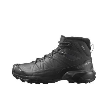 SALOMON Shock absorbing And Waterproof High Top Outdoor Shoes Men's Black