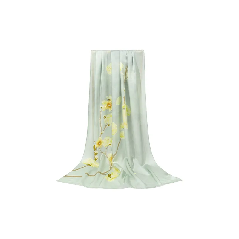 Shanghai Story 100% Mulberry Silk Silk Scarves Women's Crape Myrtle Snow Pride Gift Box Set-2
