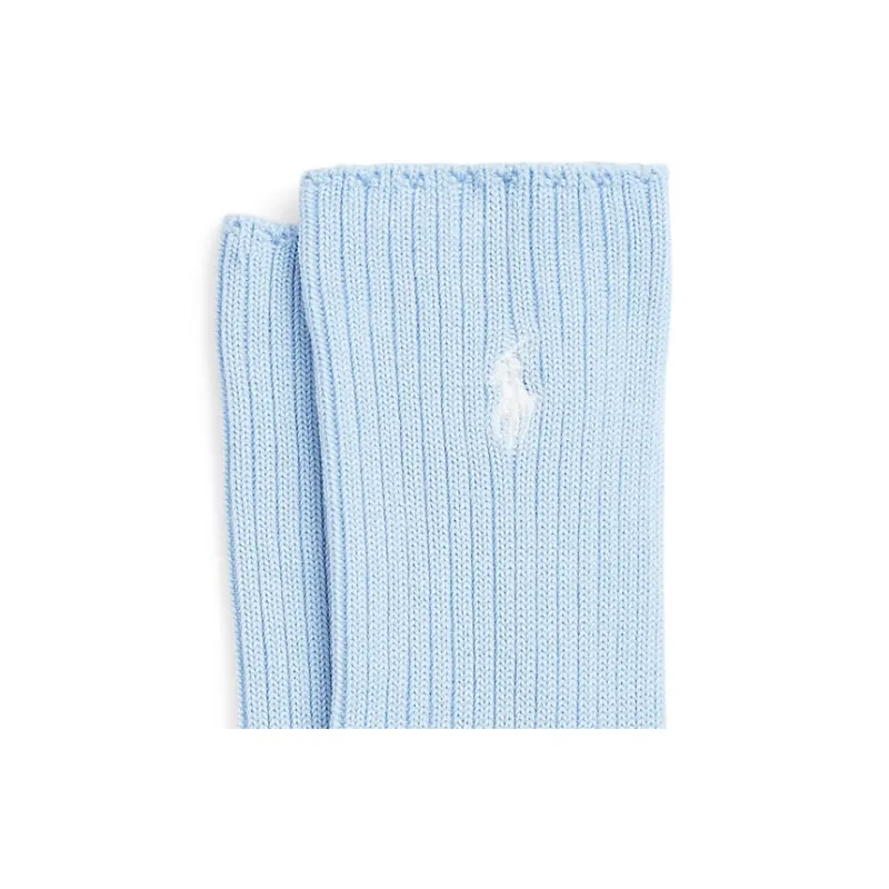 Polo Ralph Lauren FW23 Mid-Calf Socks Men's 1 Pack Blue-3