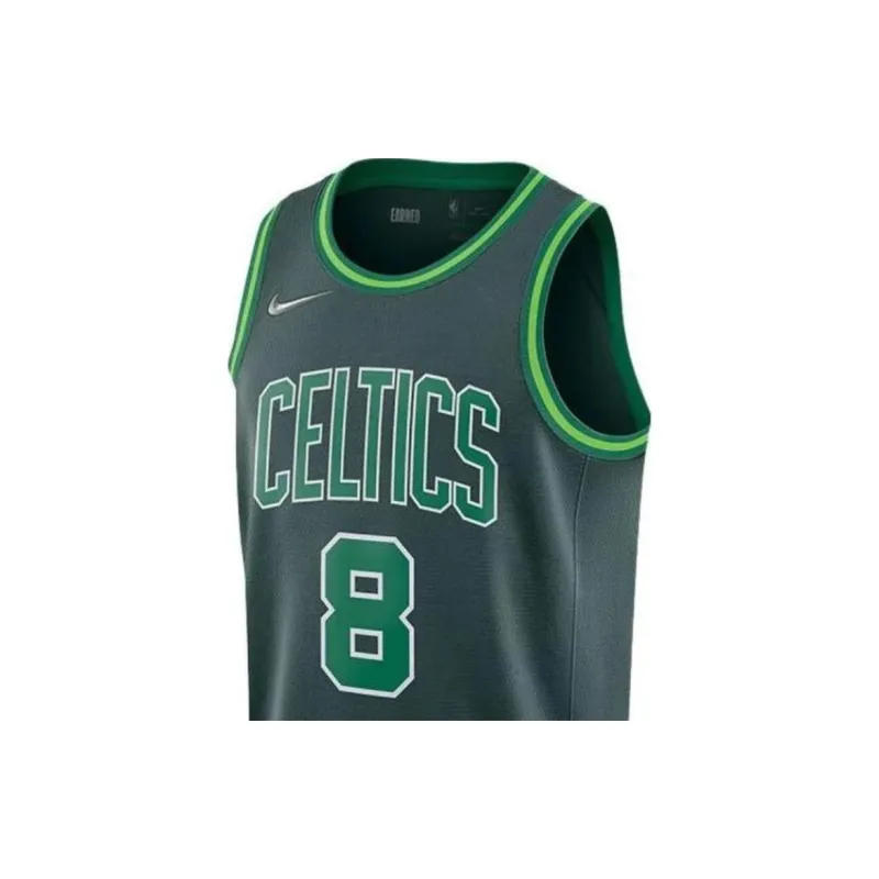 Nike Nike X NBA Basketball Jerseys Men's Green-3