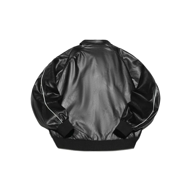 S.view Leather Jacket Unisex Black-1