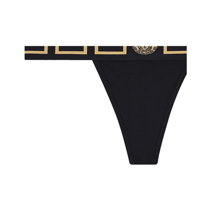 VERSACE Greca Border Thong-3