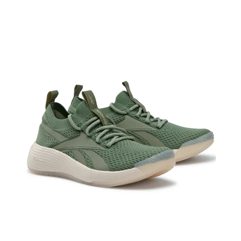 Reebok Wear Resistant Breathable Slip Resistant Low Top Running Shoes Unisex Green-1