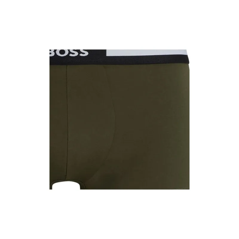 HUGO BOSS SS24 Underpants Men's 1 Pack Dark Green-2