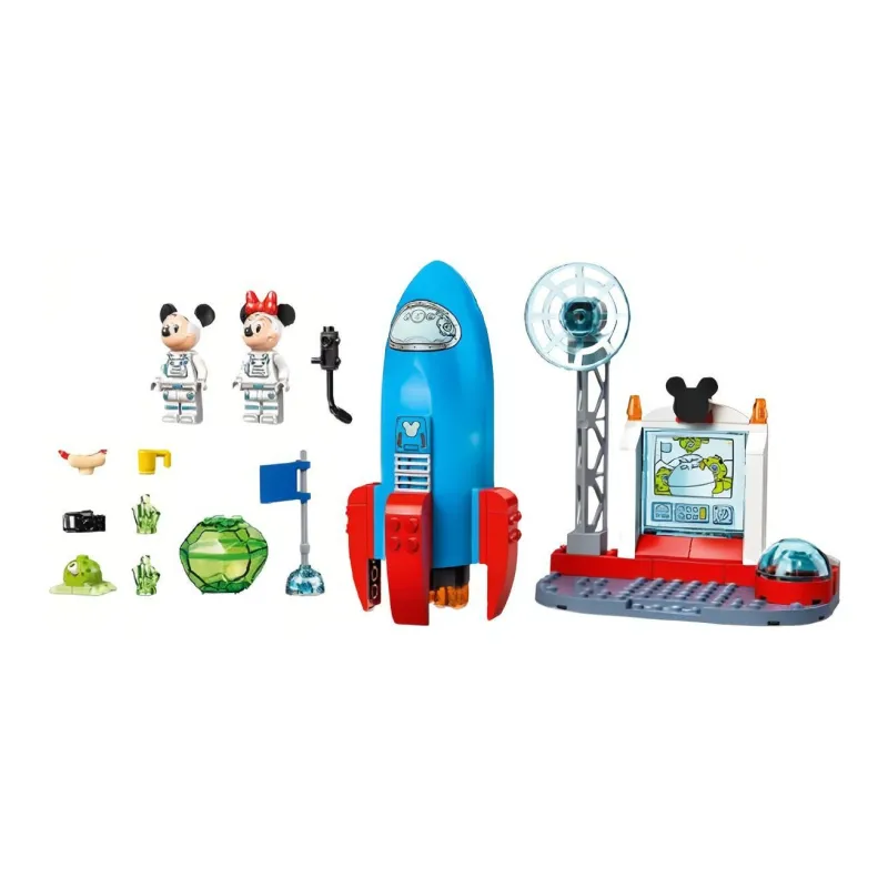 LEGO Disney Collection Mickey Mouse And Minnie's Space Rocket Building Blocks 0 300 10774-1