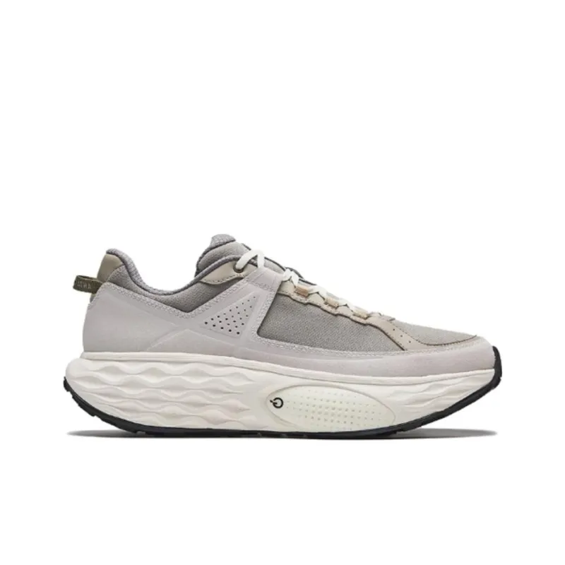 Anta Champion Series Cushioned Slip Resistant Low Top Casual Running Shoes Unisex Gray-1