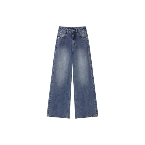 Ouyang Jeans Women's Washed Blue