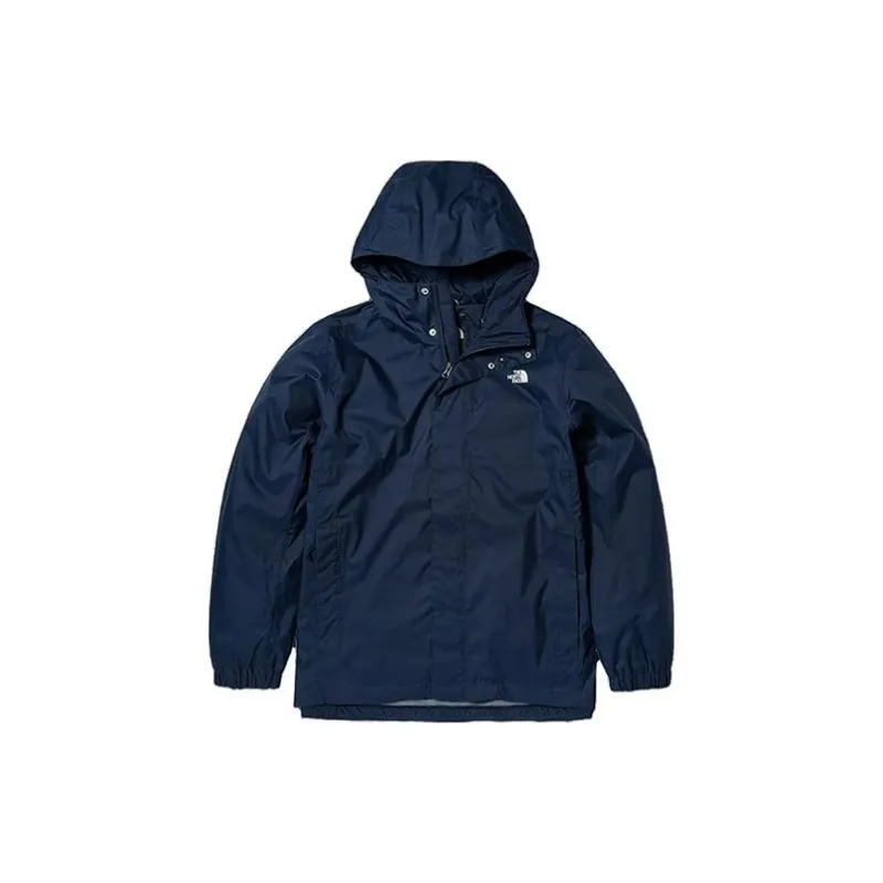 THE NORTH FACE City Outdoor Collection Windbreaker Jackets Men Navy Blue+Shopping Bag-1