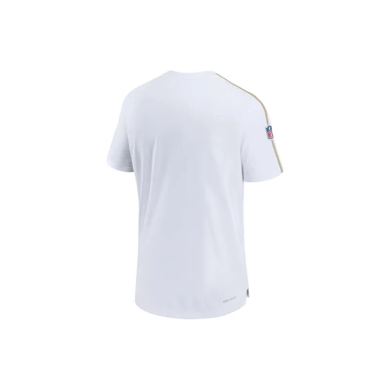 Nike New Orleans Saints Sideline Coach Men's Nike Dri FIT Nfl Top-1