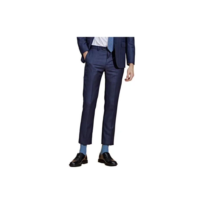 DIKENI Suit Trouser Men's Dark Royal Blue-3