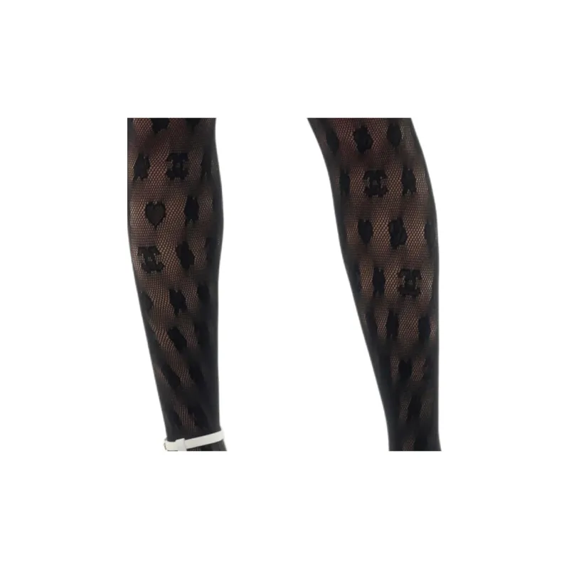 CHANEL 24 New Spring And Summer Arrivals Pantyhose Women's 1 Pack Black-4