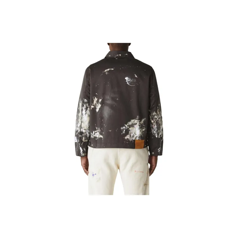 Gallery Dept. Montecito Paint Splatter-Printed Zipped Jacket-4