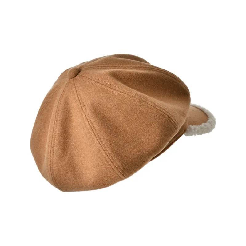 KENMONT Sheep Wool Blend Berets Women's-2