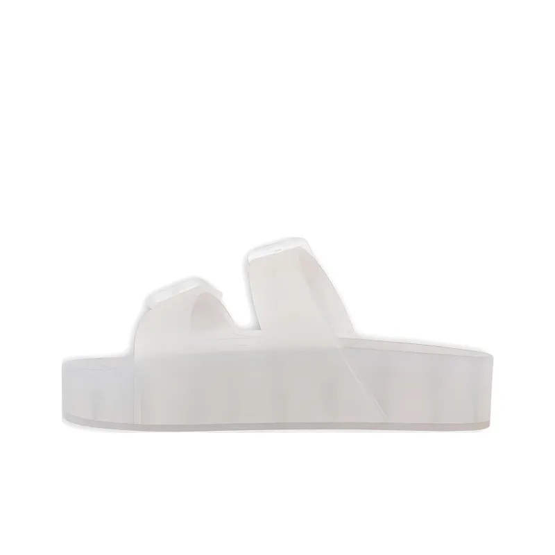 Balenciaga Mallorca Abrasion-Resistant Slide Slippers Women's White-0