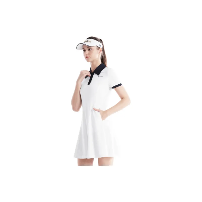 PGA Short-Sleeved Dresses Women's-1