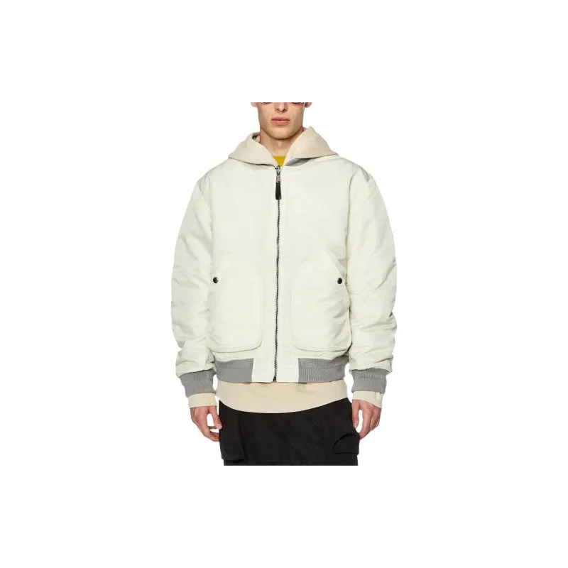 DIESEL Jackets Coats Men's White-2