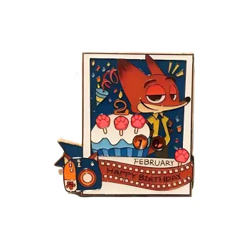 Disney Figure Print February Nick Shanghai Disney Badges
