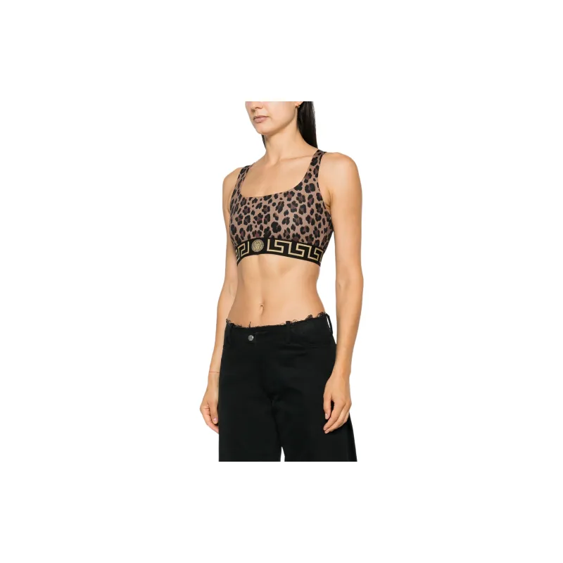 VERSACE Greca-pattern Sport Bra-3