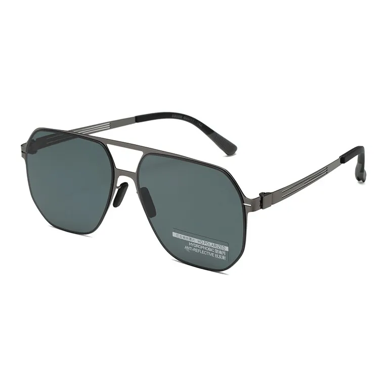 LEARNING RESOURCES Metal Square Sunglasses Men's-2
