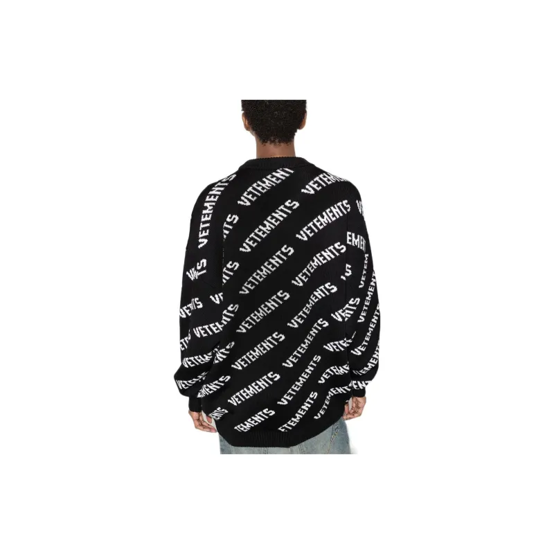 Vetements Sweaters Men Black-2