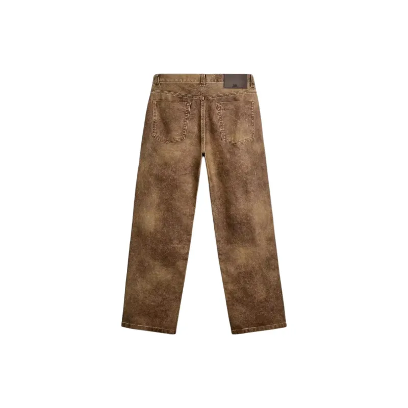 ZARA Jeans Men Light Brown-1