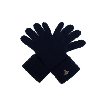 Vivienne Westwood Logo embroidered Gloves