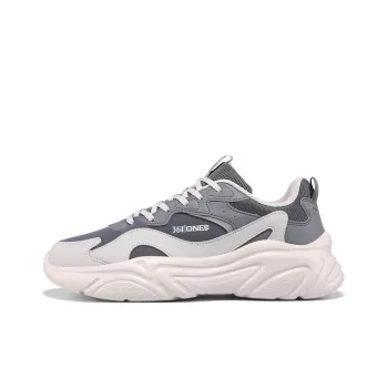 361° Wear resistant And Lightweight Low Top Casual Shoes Men's Gray