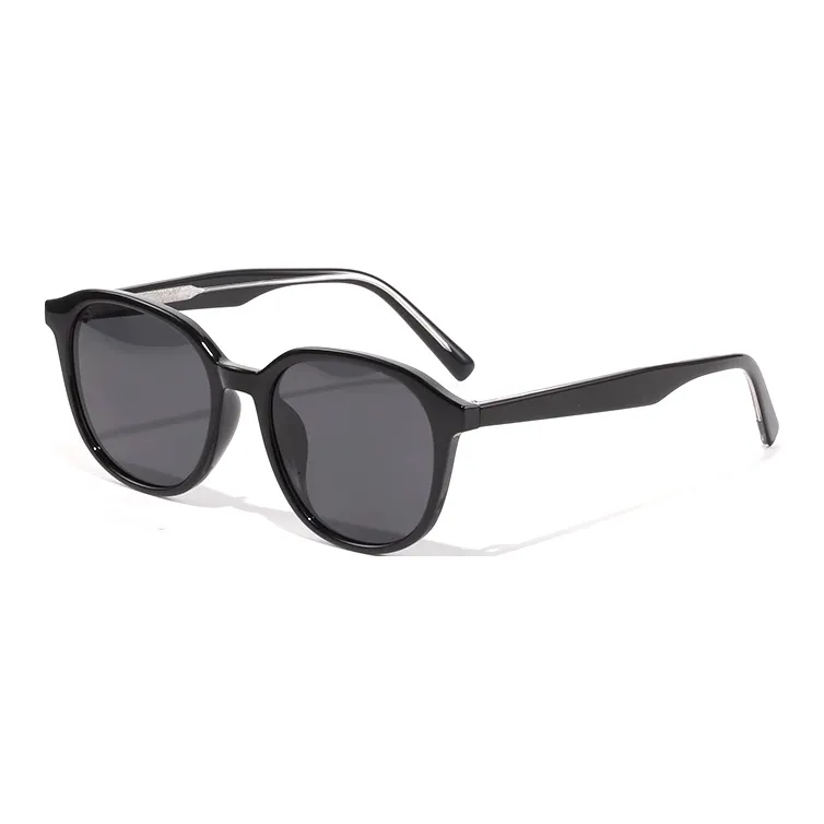 JEAN MARC TR/Memory Plastic Oval Sunglasses Unisex-1