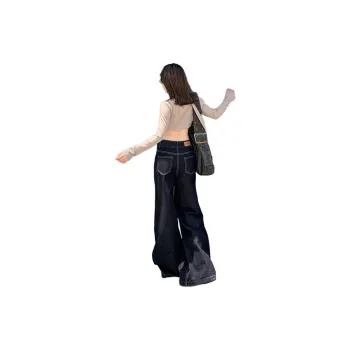 Wen Shan Jeans Women's Dark Blue
