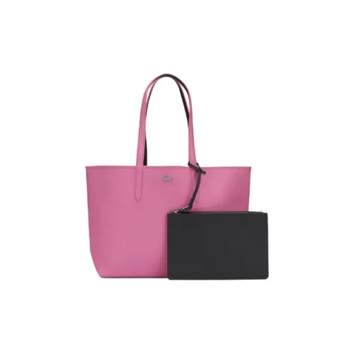 LACOSTE Handbags Pink Spliced With Dark Brown