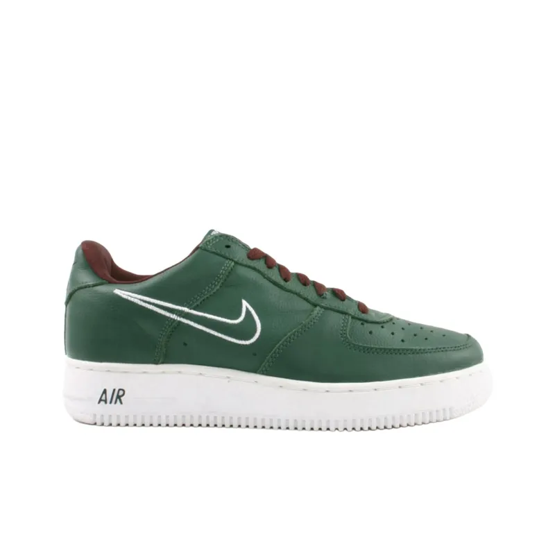 Nike Air Force 1 Anti-Slip Wear-Resistant Low-Top Skateboard Shoes Men's Green-1