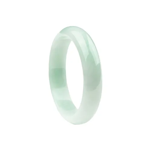 Long Fu Bean Type Jadeite Bangles Women's