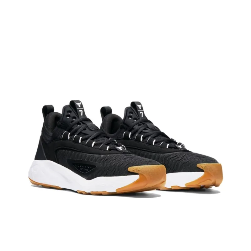 Under Armour Project Rock 7 Black White Gum-2