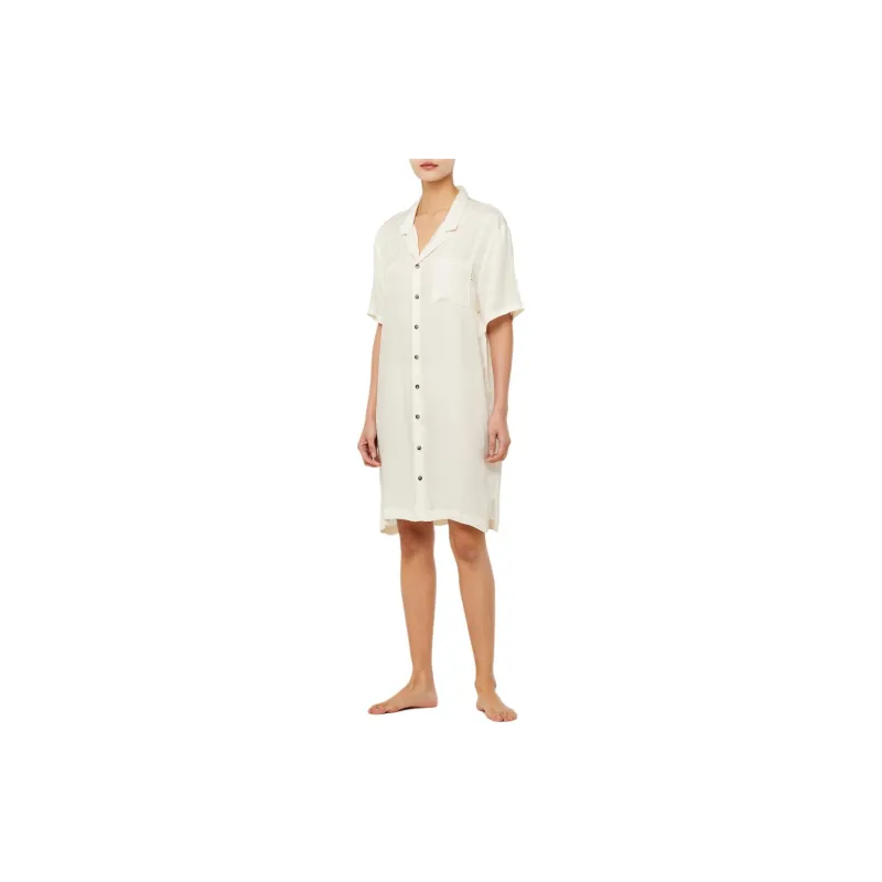 CALVIN KLEIN Nightgown Women's Ivory-1