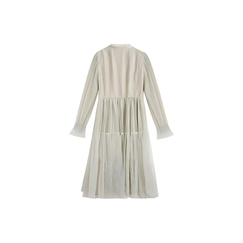 ZIHAN Long Sleeved Dress Women's-4