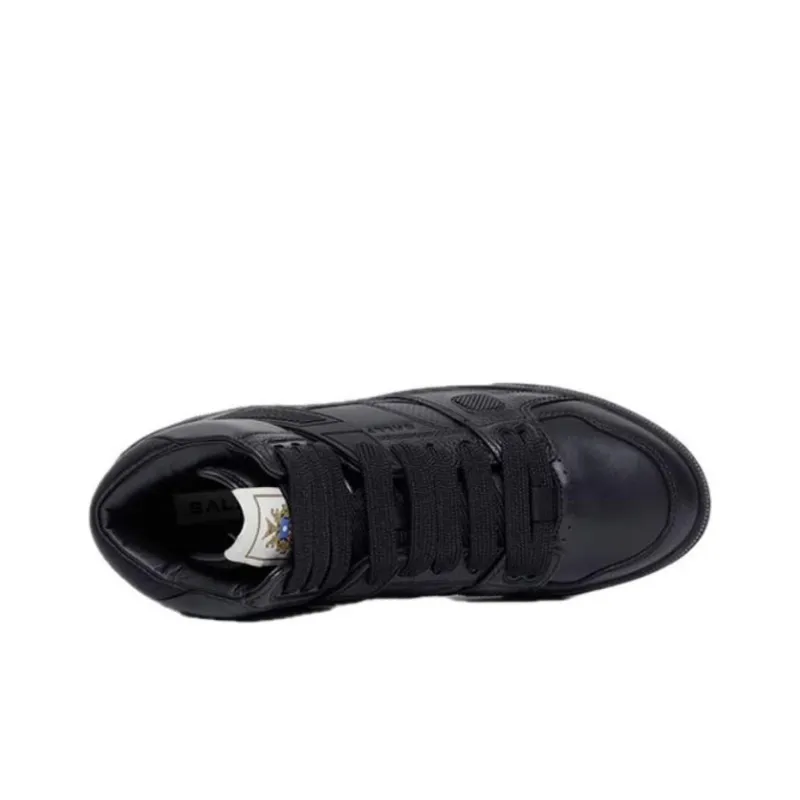 BALLY High Top Skateboard Shoes Men's Black-5