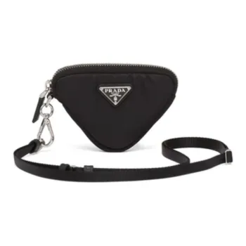 PRADA Recycled Nylon Wallet Men's Black