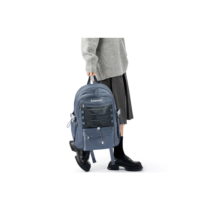Kawasaki Fabric Backpack Regular Unisex Multicolor-21