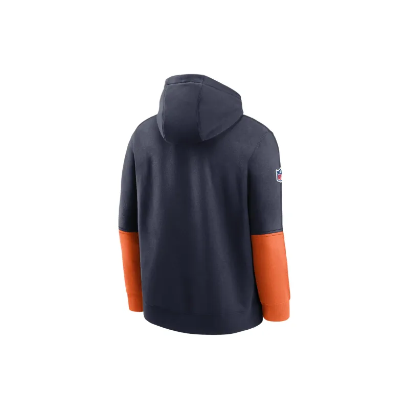 Nike Denver Broncos Sideline Team Issue Club Men's Nike Nfl Pullover Hoodie-1