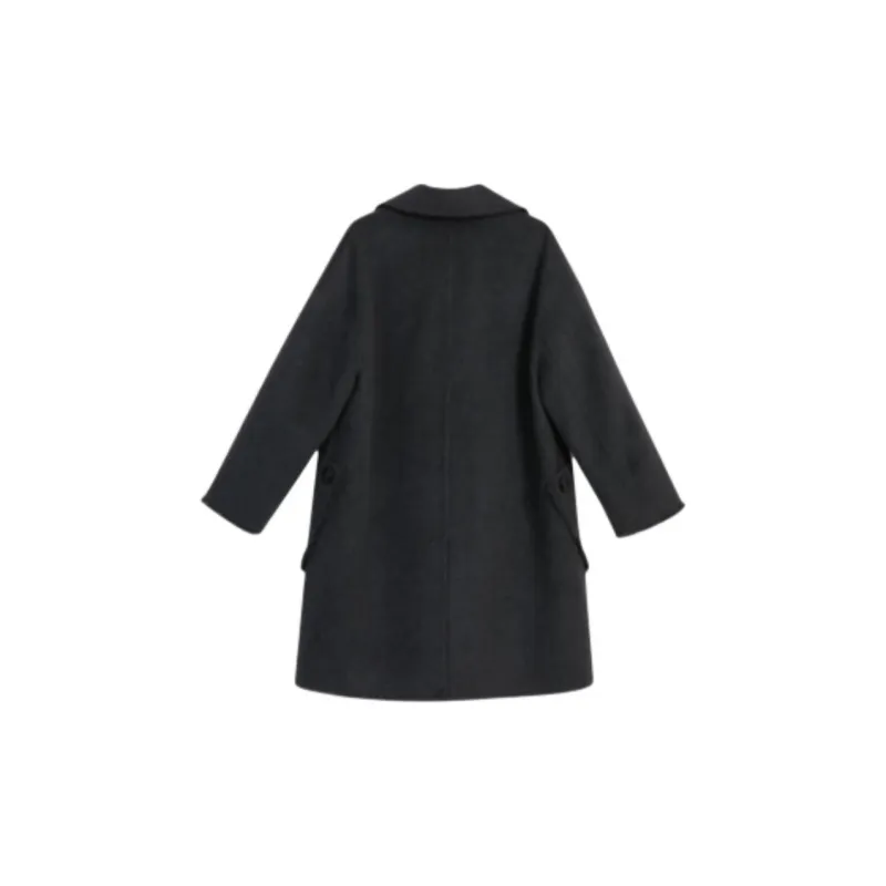 Yiner Coats Women's Dark Gray-1