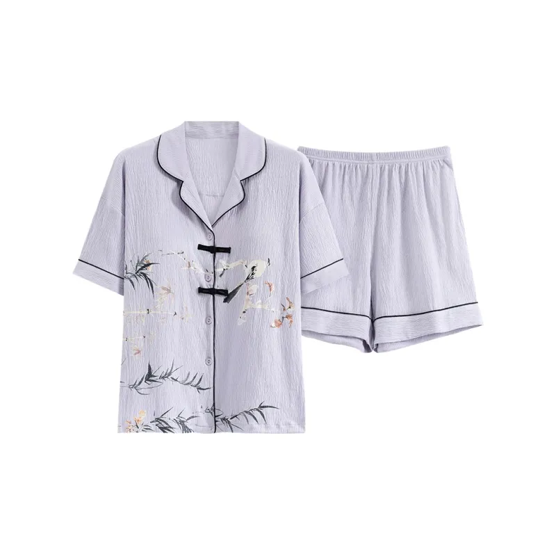 MADALLO Pajama Set Women's Light Lavender-2