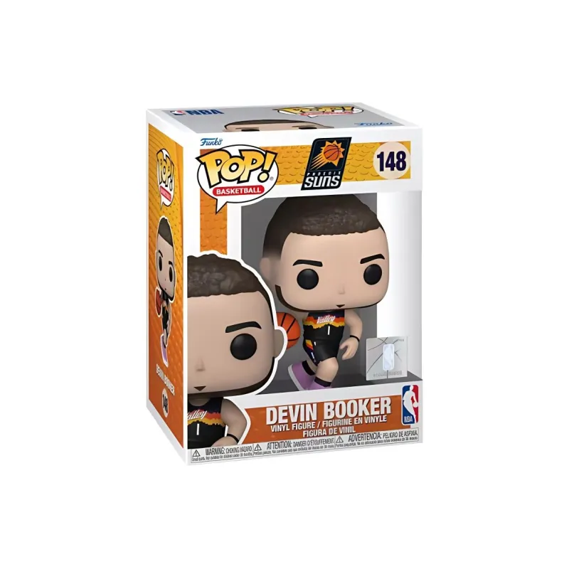 Funko Pop! Basketball Nba Phoenix Suns Devin Booker 2021-22 City Edition Jersey Figure #148-2