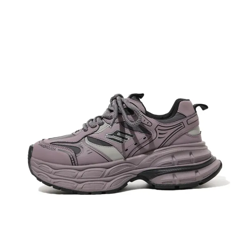 SIMBA'S PRIDE Wear Resistant Breathable Slip Resistant Low Top Chunky Sneakers Women's-0