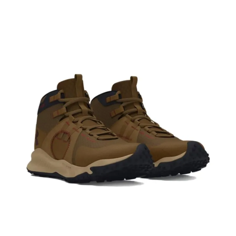 Under Armour Charged Maven Slip Resistant Water Resistant Mid Top Outdoor Shoes Men's Brown-1